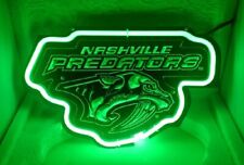 Nashville Predators 3D Carved Neon Lamp Sign 17
