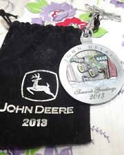 John Deere Christmas Ornament 2013 pewter series ornament picture