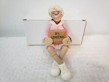 (J24) D. Manning Limited Edition #1 Grandma Resin Shelf Sitter Resin Figurine picture