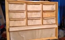 RARE VINTAGE AKRO-MILS Drawer Hardware Jewelry Box Cabinet Bakelite Storage picture