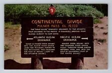 Milner Pass CO-Colorado, Continental Divide, Rocky Mt Natl Park Vintage Postcard picture