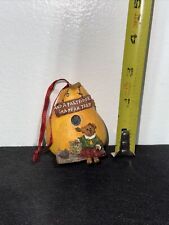 OBO 2003 Vintage Boyd's Bears Camryn Partridge In A Pear Tree Birdhouse Ornament picture