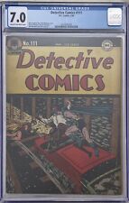 Detective Comics #111 CGC 7.0 picture