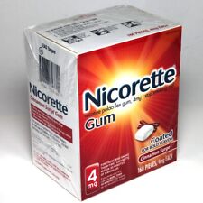 Nicorette Nicotine Gum cinnamon surge 4mg 170 Pieces Stop Smoking Aid Exp 5/2024 picture