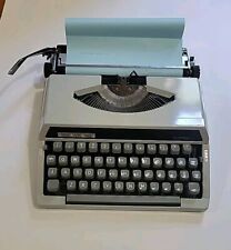 Vintage Eaton Typewriter Portable Viking Custom In Original Case - Rare picture