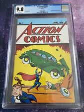 Action Comics #1 Facsimile Edition Reprint 1st Superman Comic Book CGC 9.8 picture