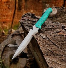 Handmade spring steel Knife Resident Evil 4 RE4 movie Jack Krauser's knife picture