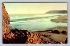 OR-Oregon, Cannon Beach, Aerial, Vintage Postcard picture