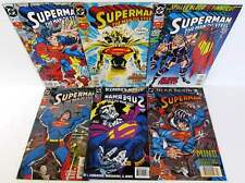 Superman The Man of Steel Lot of 6 #27,28,29,31,32,40 DC (1993) 1st Print Comics picture