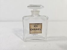 Vintage Chanel No 5 Perfume 1950's Bottle Empty 50 ml Glass Stopper. See Photos. picture