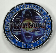 FBI Newark Joint Terrorism Fusion Squad Task Force Challenge Coin picture