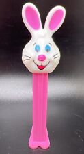 PEZ Dispenser Easter Bunny Rabbit Vintage 1998 Pink White Slovenia Candy Holiday picture