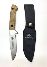 Winchester  Burl Wood Knife w/ Sheath , Limited Edition 2006 , Unused  picture