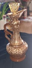 RARE Vintage Liquor Decanter BEAM Months 170 old Gold & Brown picture