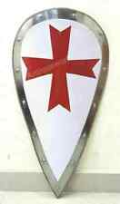 Medieval Collectible Halloween 18 Gauge Knight Cross Armor Shield Replica picture