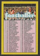 A&BC-FOOTBALL 1974 SCOTTISH (GREEN BACK 001-132)-#069- UNMARKED CHECKLIST  picture