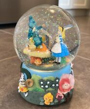 Disney Alice in Wonderland Snow Globe Caterpillar Music Box Nocturne Enesco picture