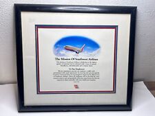 Southwest Airlines - Memorabilia 1988 Photo and Frame  picture