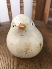 Adorable Ceramic Bird Figurine With Metal Tail picture