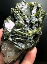 418g  Epidote Crystal Raw Rough Gems-Stone of Awareness&Cognitive Ability Y163 picture