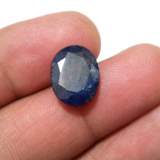 AA+ Beautiful Blue Sapphire Oval Shape 8.80 Crt Awesome Faceted Loose Gemstone picture