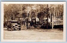 1920's RPPC BRISTOL NH PRINCE'S PLACE SOCONY BUNGALOWS NEWFOUND LAKE POSTCARD picture