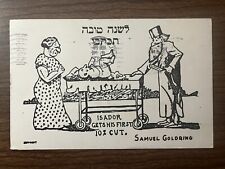 Isador Gets His First 10% Cut Jewish Humor Postcard ~ Jew Judaica Circumcision picture
