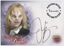 Julie Benz 2004 InkWorks Buffy Vampire Slayer Darla A-8 Auto Signed 25713 picture