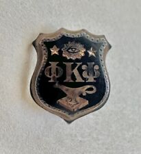 1915 Phi Kappa Psi Fraternity Pin ~ 14K Gold Badge picture