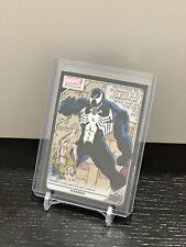 2023 Upper Deck Marvel Platinum #124 Venom Black Rainbow Parallel Card picture