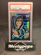 The Emperor's Power 2022 Star Wars Galaxy Prism Refractor /75 #37 PSA 9 picture