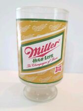 Vintage 1970s Miller High Life 32oz Glass Tumbler picture
