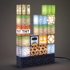 Minecraft Official Licensed Block Building Lamp 16 Customizable Light up Blocks  picture