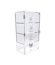 T'z Tagz New Clear Acrylic 4 Shelf Non-Locking Retail Counter Display Case picture