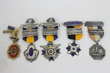 Vintage New York Military and Naval Affairs Silver Medal Rifle Club Navy 1967 picture