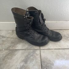 Vintage Military Herman Leather Boots 1940s / 1950s ? I’d WW2 Army Boots picture