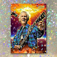 Robby Krieger Holographic Guitarmageddon Sketch Card Limited 1/5 Dr. Dunk Signed picture