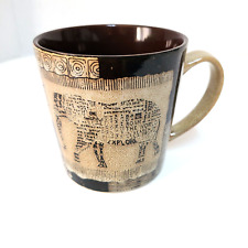 Tara Reed Mug Cup - African Elephant  Blue Harbor Collection Brown & Tan picture