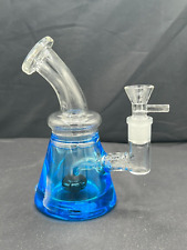 7 inch glass bong beaker base glycerin water pipe circ perc bong thick glass picture
