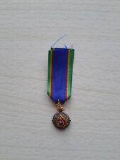 THAILAND MOST NOBLE ORDER OF THE CROWN OF THAILAND, 5TH CLASS-MINIATURE MEDAL picture