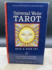 Vintage 1990’s  Universal Waite Tarot Deck & Book Set By Pamela Coleman-Smith picture