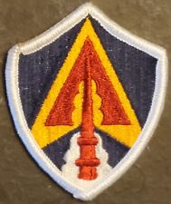 US ARMY SPACE COMMAND PATCH COLOR DRESS UNIFORM CLASS A (USSPACECOM) ORG VTG MIL picture