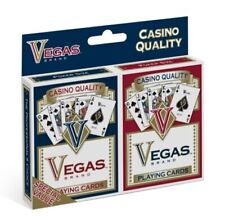 Vegas Brand 2-pack Playing cards, Casino Style,made by Hartwell Holdings #NIP picture