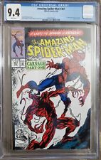 Amazing Spider-Man Vol.1 #361 April 1992 *KEY* 9.4 CGC Marvel Comics 1st Carnage picture