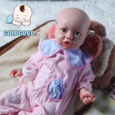 22 in Drink-Wet System Newborn Reborn Baby Dolls 9.37 lb Full Silicone Girl Doll picture