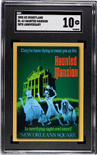 2005 Upper Deck Disneyland 50th Haunted Mansion Poster DL63 | SGC 10 Gem Mint picture