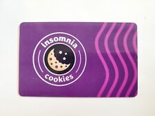 INSOMNIA COOKIES Half Moon Cookie ( 2022 ) Gift Card ( $0 ) Collectible picture