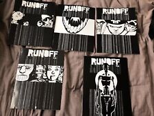 Original Runoff Comics Volumes 1-5 Tom Manning Robots And Monkeys  2 Signed picture