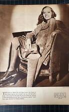 Vintage 1930s Greta Garbo Portrait picture