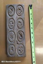 Antique Gingerbread Mold Speculaas Speculoos Springerle Cookie Mold Board Press picture
